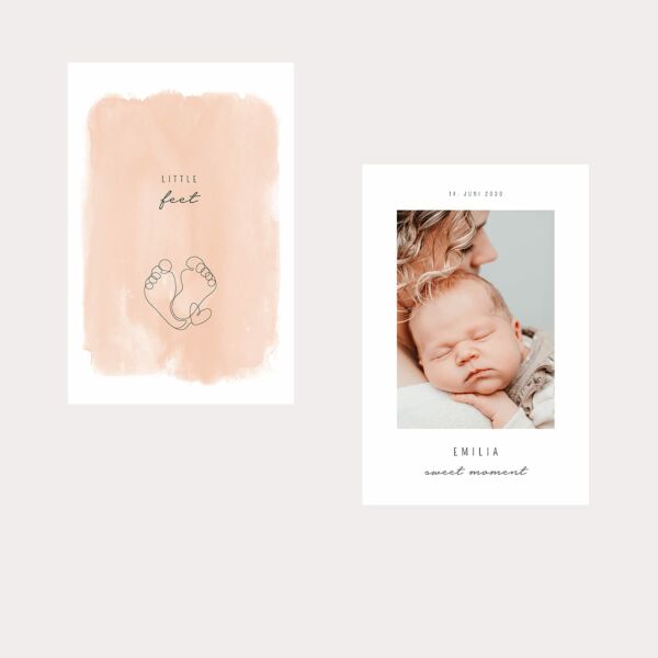 Poster Duo Little Feet