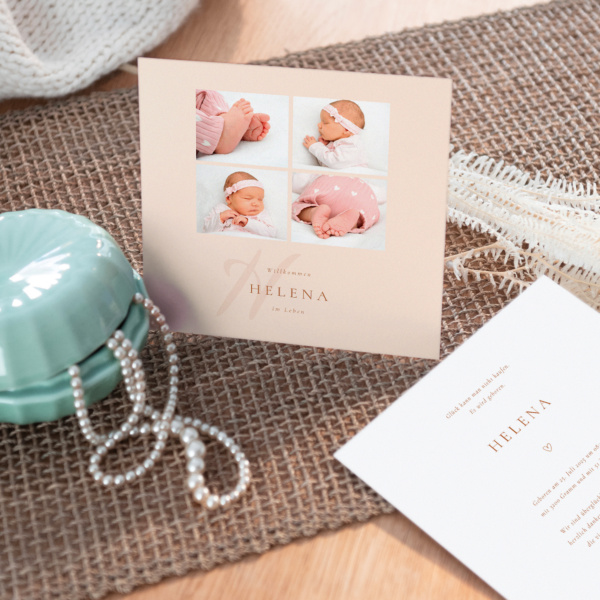 Geburtskarte Momente