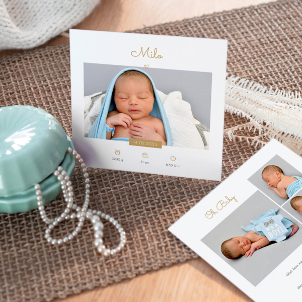 Geburtskarte Sonnenschein