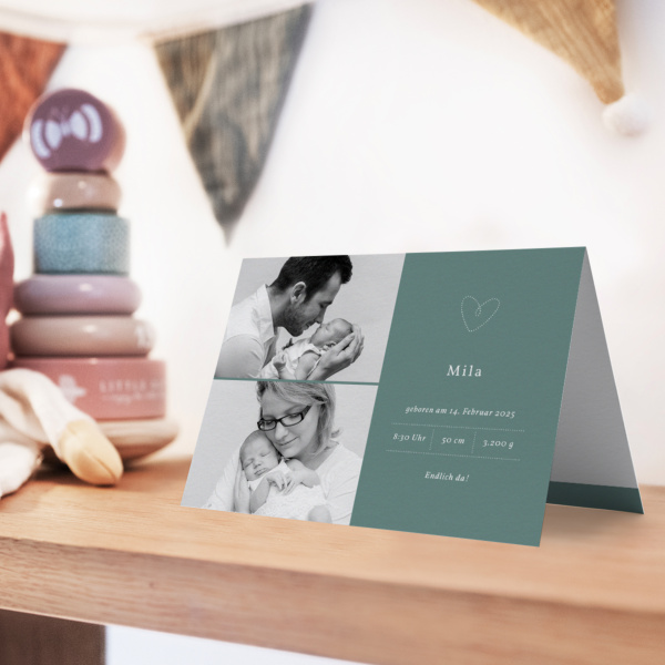 Geburtskarte Zauberei