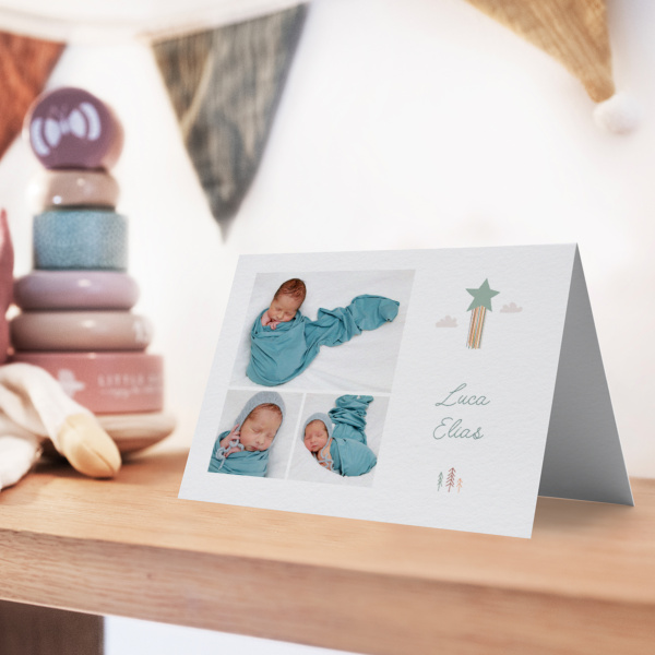 Geburtskarte Dreamland