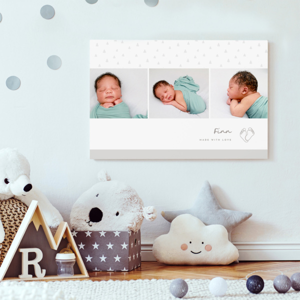 Alu-Dibond Kleine Füsschen