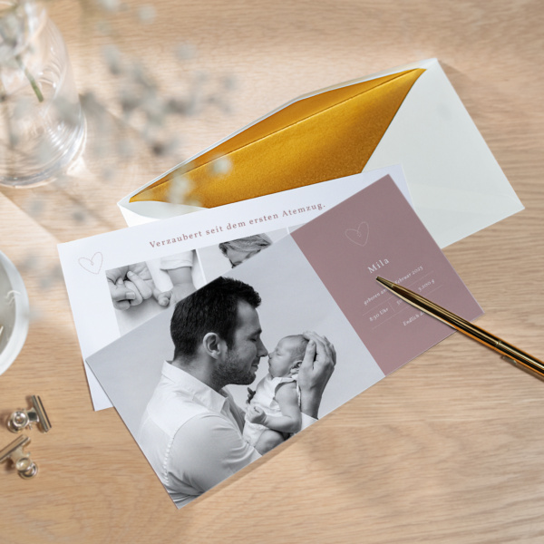 Geburtskarte Zauberei