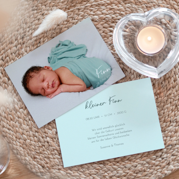 Geburtskarte Kleines Wunder