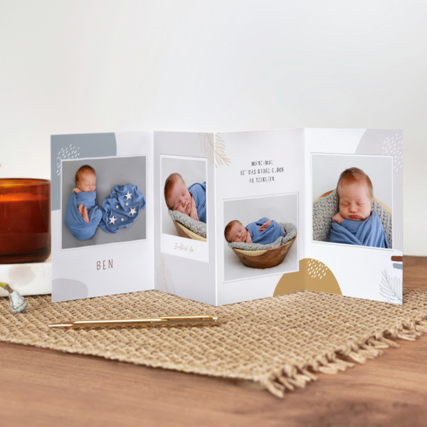 Leporello-Set Glückskind