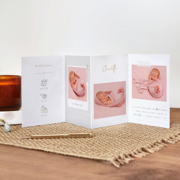 Leporello Voll mit Liebe