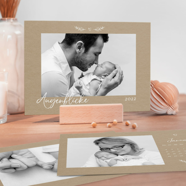 Tischkalender Crafty Leaves