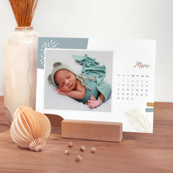 Tischkalender Glückskind